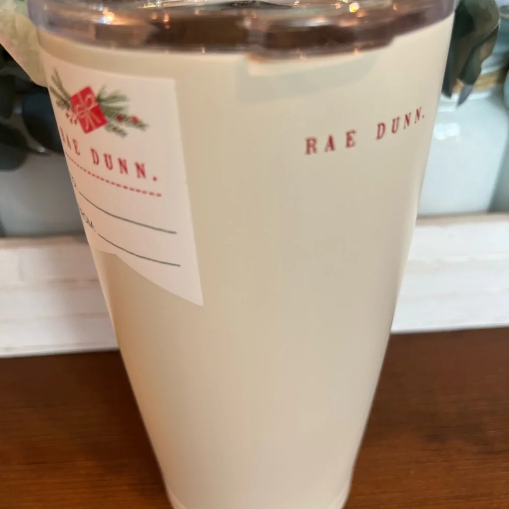 NWT Rae Dunn Festive Merry Christmas Tumbler - Red Truck Design - Picture 3 of 3